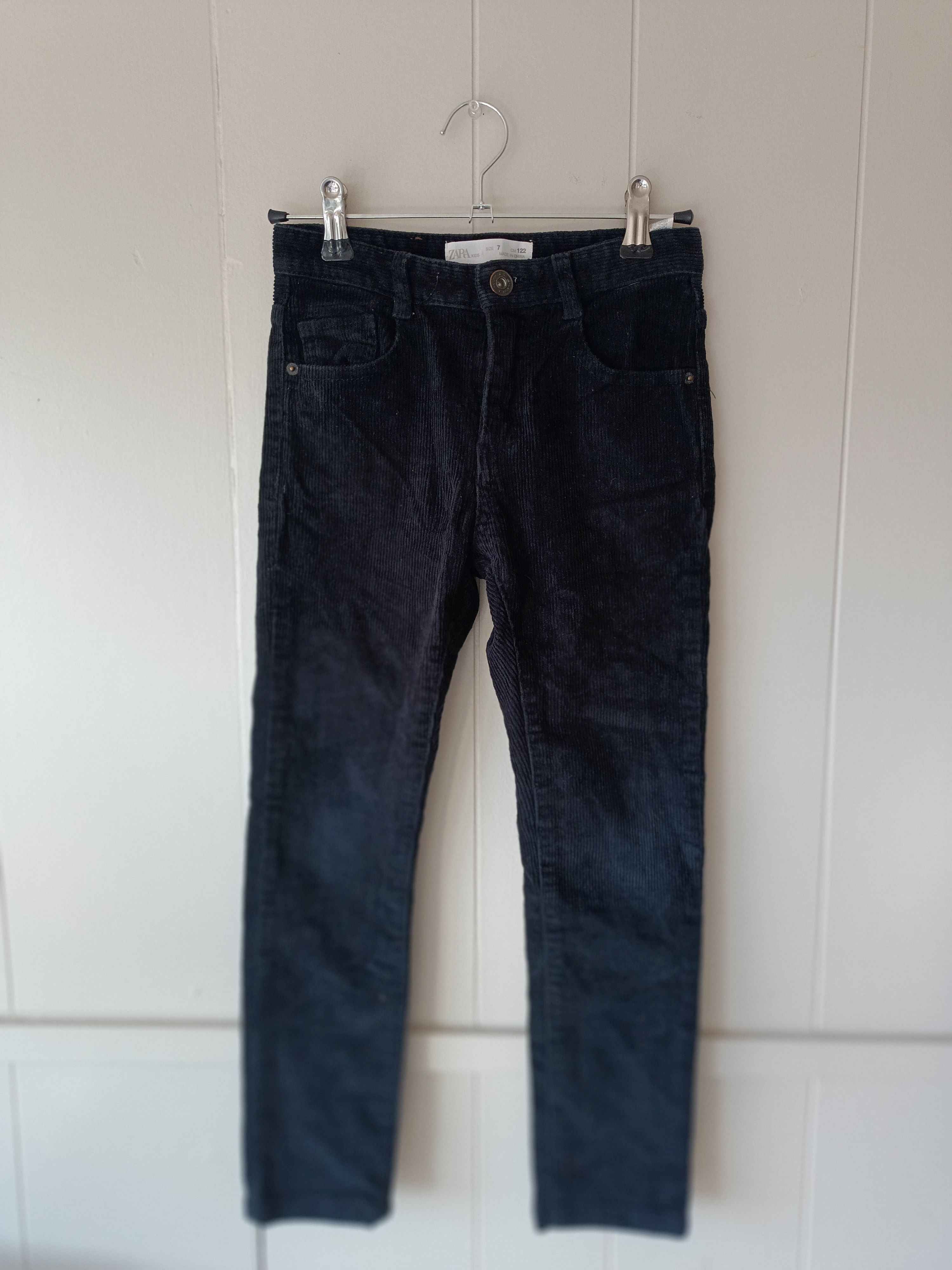 Black soft corduroy trousers | 7 years