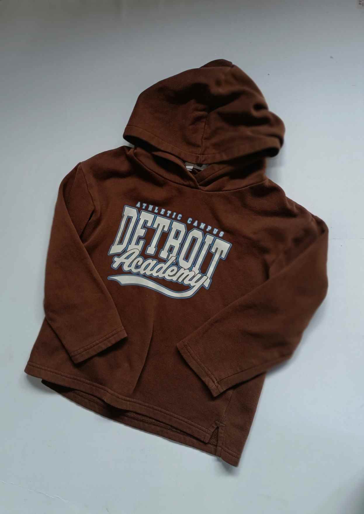 Boxy fit cotton hooded jumper | 4 - 6 years - Littlethriftersclub
