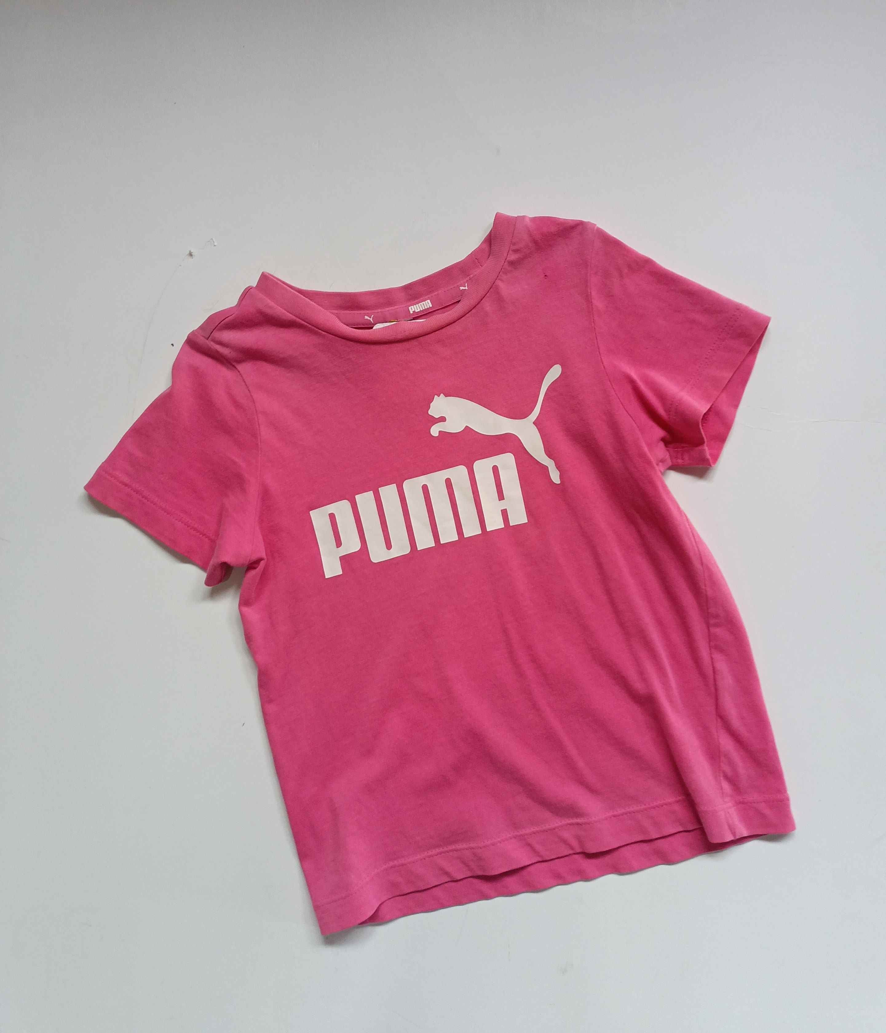 Pink puma logo tee *flaws | 3 - 4 years - Littlethriftersclub
